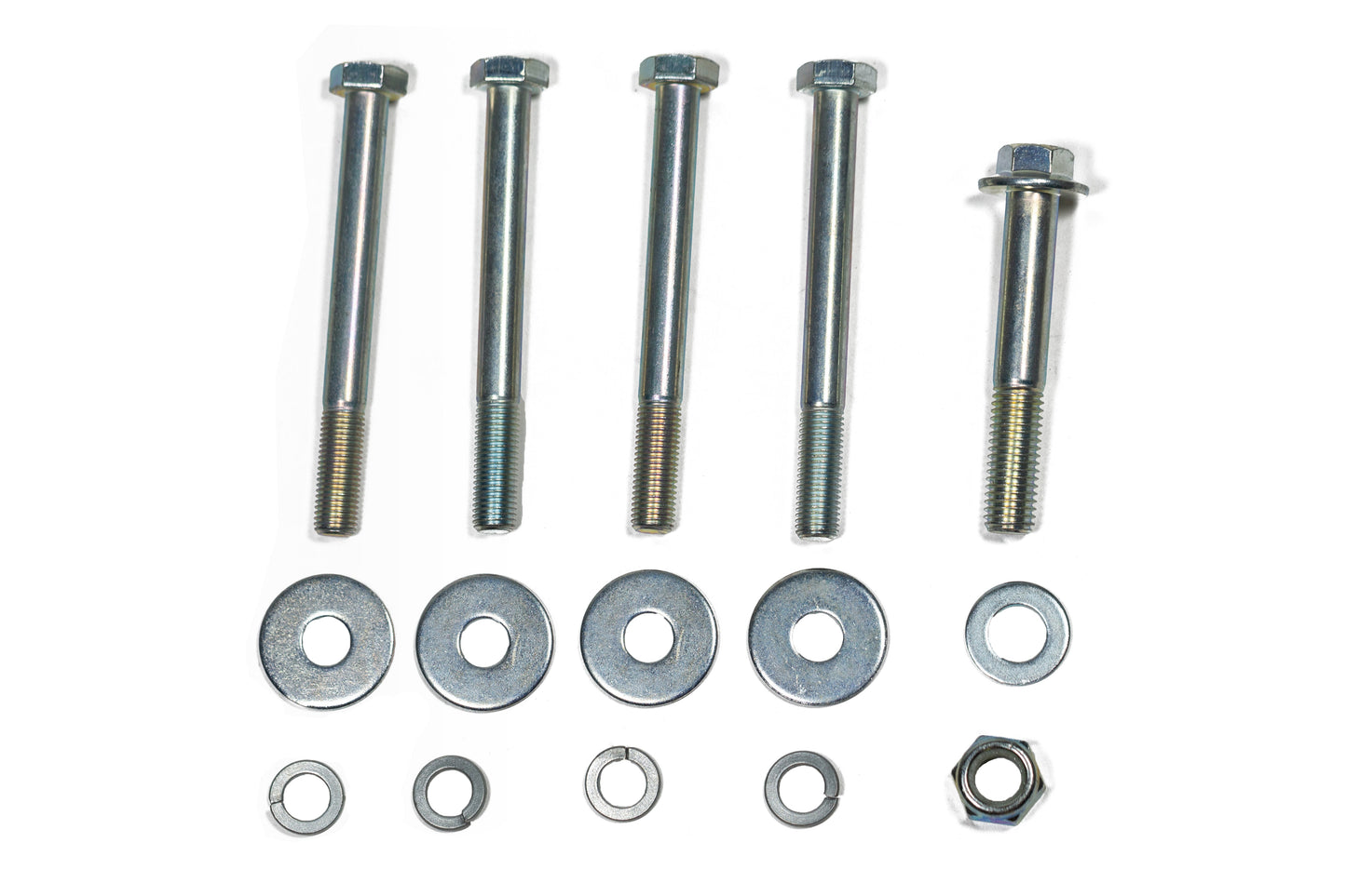 JK Frame Side Track Bar Reinforcement Bracket Hardware Kit - Steer Smarts