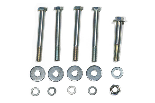 JK Frame Side Track Bar Reinforcement Bracket Hardware Kit - Steer Smarts