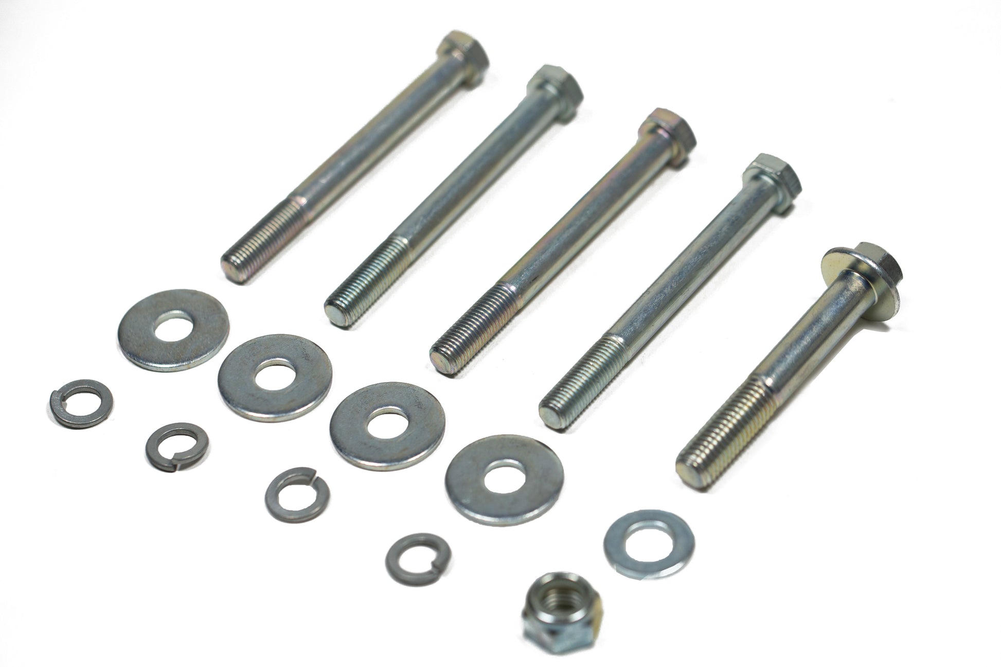 JK Frame Side Track Bar Reinforcement Bracket Hardware Kit - Steer Smarts