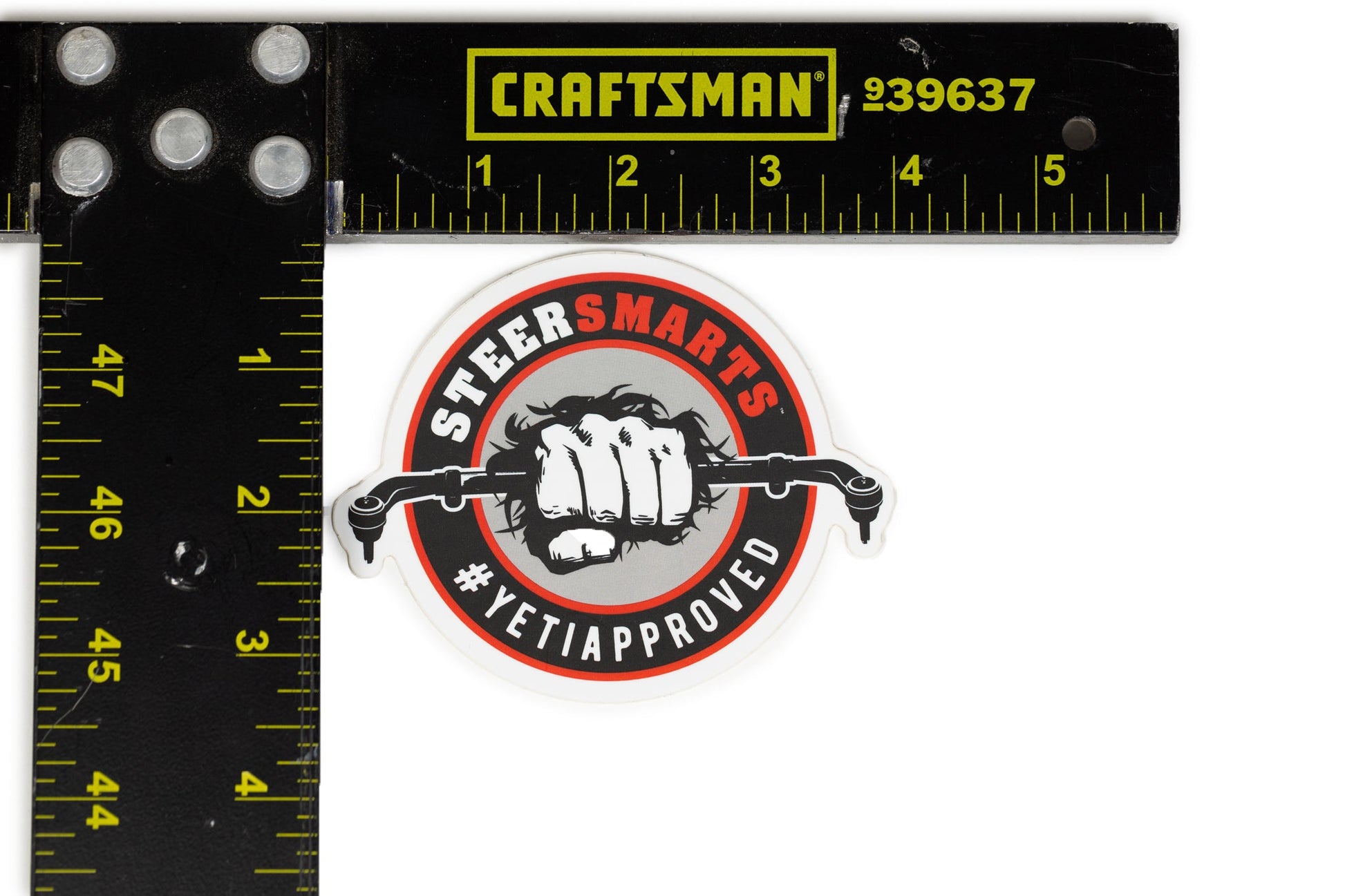 Steer Smarts Yeti Fist Sticker 2-Pack - Steer Smarts