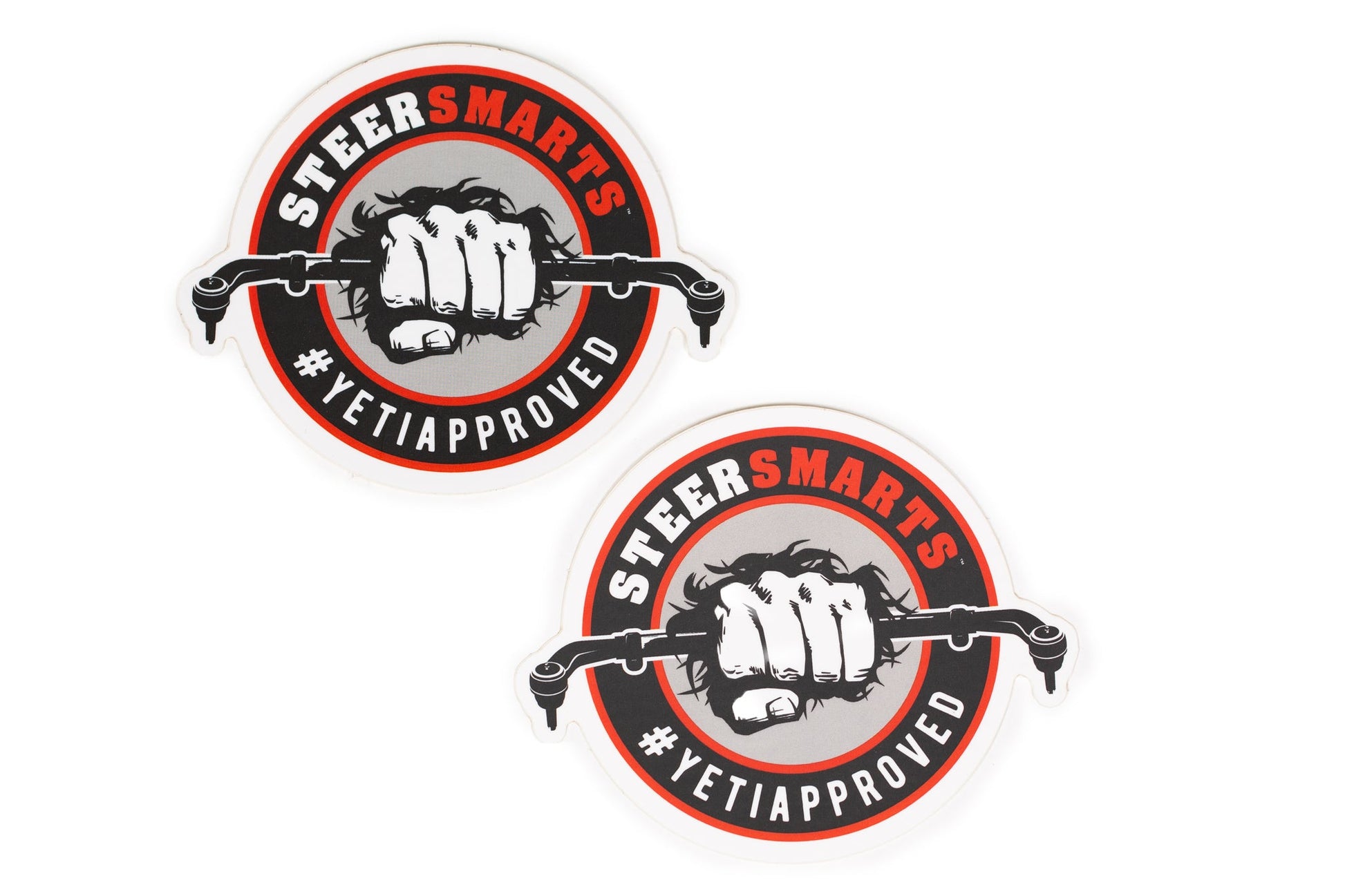 Steer Smarts Yeti Fist Sticker 2-Pack - Steer Smarts