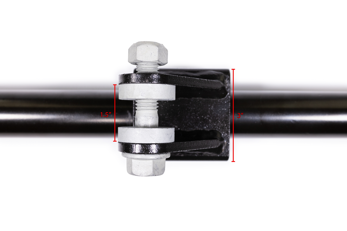 YETI XD™ Double Shear 1-5/8" Hydro Bracket (Part #79055001)